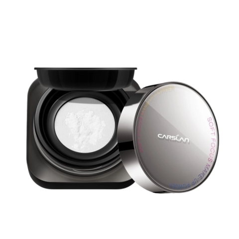 Phấn Phủ Carslan Soft Focus Make-Up Powder 8g (Vỏ Xám Siêu Kiềm Dầu) (Nhập Khẩu) - 02 Siêu Kiềm Dầu Trong Suốt