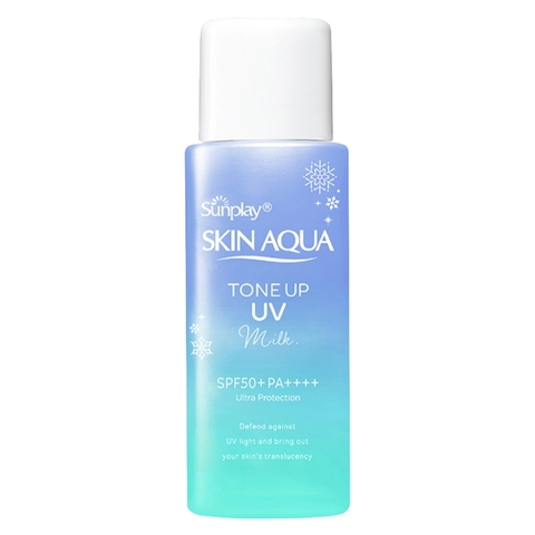 Sữa Chống Nắng Hiệu Chỉnh Sắc Da Sunplay Skin Aqua Tone Up Uv Milk Blue