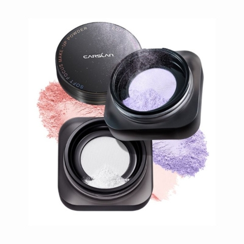 Phấn Phủ Carslan Soft Focus Make-Up Powder 8g (Vỏ Đen) (Nhập Khẩu)