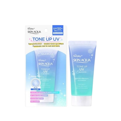 Tinh Chất Chống Nắng Hiệu Chỉnh Sắc Da Sunplay Skin Aqua Tone Up Uv Essence Blue