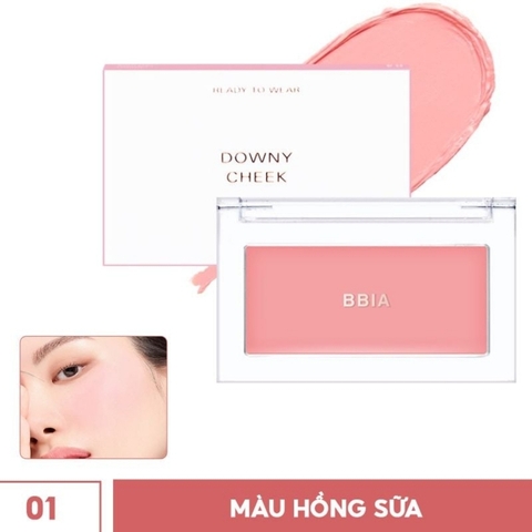 Má Hồng Dạng Kem Bbia Ready To Wear Downy Cheek 3.5g