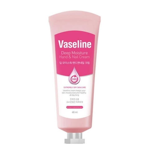 Dưỡng Da Tay Vaseline Deep Moisture Hand & Nail Cream 60ml