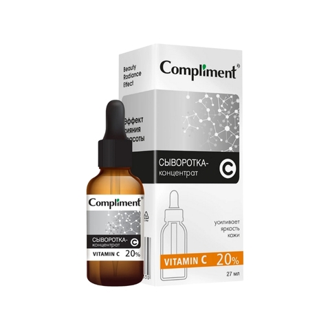 Tinh Chất Dưỡng Sáng Da , Đều Màu Compliment Serum 20% Vitamin C 27ml