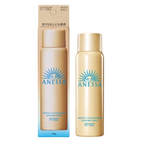 Xịt Chống Nắng Anessa Perfect UV Sunscreen Skincare Spray N 60g (Mẫu Mới)