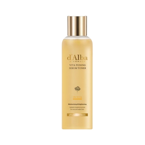 Nước Hoa Hồng Dưỡng Ẩm Chống Lão Hoá D'Alba Vita Toning 180ml