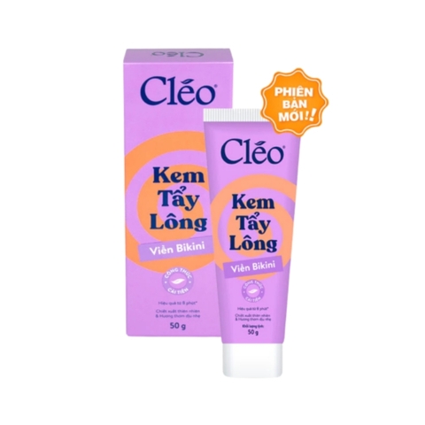 Kem Tẩy Lông Viền Bikini Cleo Từ Khoai Tây & Mật Ong 50g (Mẫu Mới)