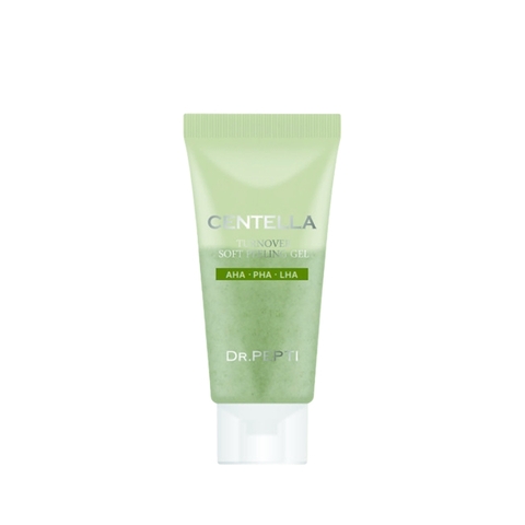 Tẩy Tế Bào Chết Mặt Chiết Xuất Rau Má Dr.Pepti Centella Turnover Soft Peeling Gel