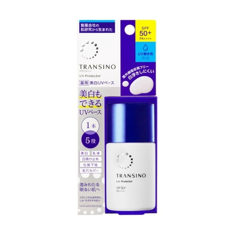 Kem Chống Nắng Trắng Da Transino UV Protector SPF50+ 30ml