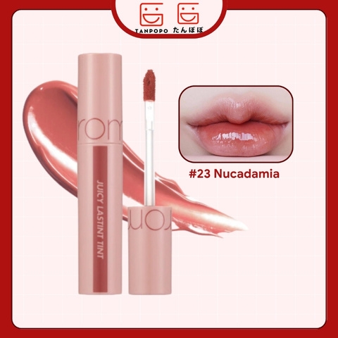 Son Kem Bóng Romand Juicy Lasting Tint Bare Juicy Series (Nhập Khẩu) - 23 Nucadamia