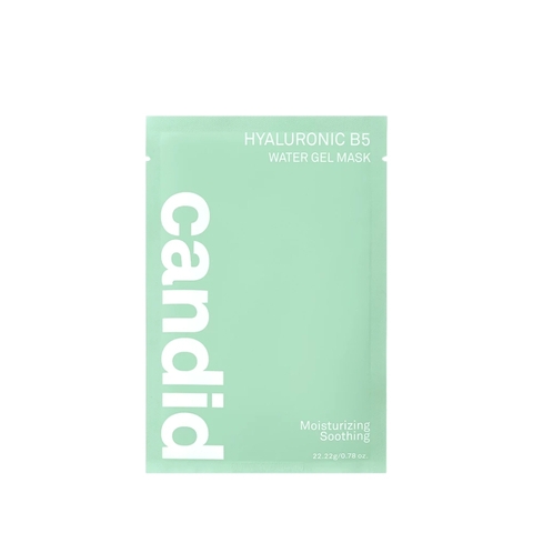 Mặt Nạ Giấy Cẩp Ẩm Phục Hồi Da Candid Hyaluronic B5 Water Gel Mask