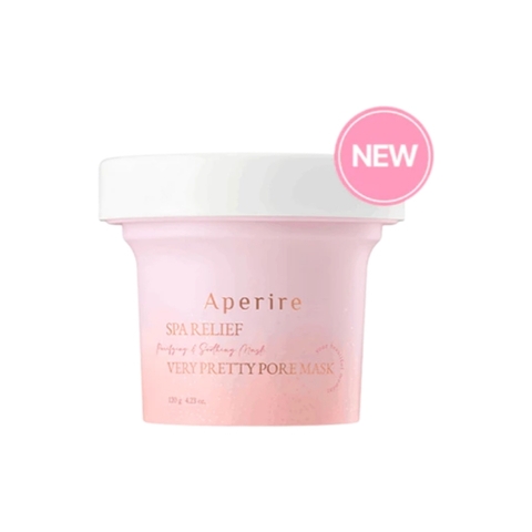 Mặt Nạ Đất Sét Quả Mọng, Thải Độc & Làm Sáng Da Aperire Spa Relief Verry Pretty Pore Mask 120g (Mẫu Mới)