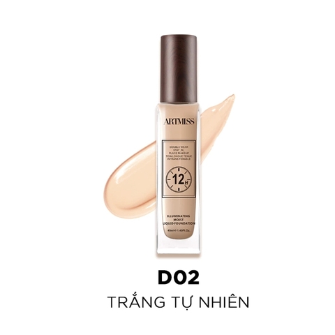 Kem Nền Artmiss 12h Illuminating Moist Liquid Foundation 40ml