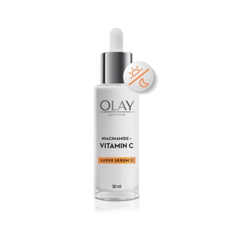 Serum Mờ Vết Thâm, Đốm Nâu, Dưỡng Sáng Da Olay Super Serum Luminous Niacinamide + Vitamin C 30ml