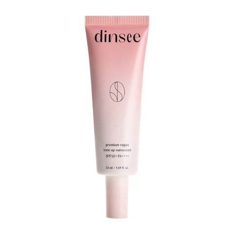 Kem Chống Nắng Thuần Chay Nâng Tông Sáng Hồng Dinsee Premium Vegan Tone Up Sunscreen SPF50+ 50ml