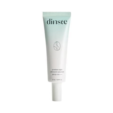 Kem Chống Nắng Vật Lý Thuần Chay Cho Da Nhạy Cảm Dinsee Premium Vegan Mild Moist Sunscreen SPF50+ 50ml