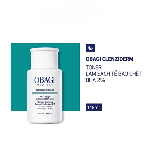 Dung Dịch Trị Mụn Tẩy Tế Bào Chết Obagi Clenziderm MD Pore Therapy Salicylic Acid 2% 148ml (Nhập Khẩu)
