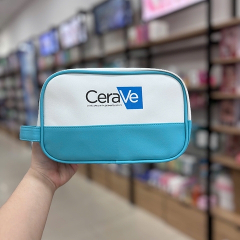 (QT) Túi Đựng Đồ Trang Điểm Cerave 2025