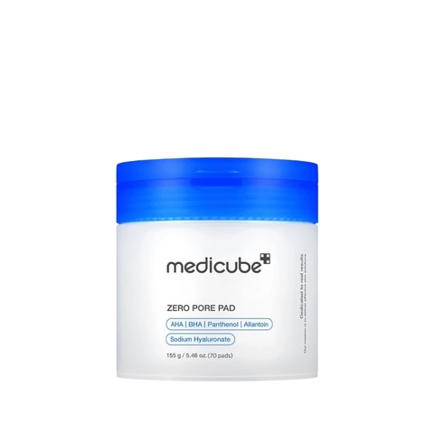 Toner Pad Hỗ Trợ Thu Nhỏ Lỗ Chân Lông, Mềm Mịn Da Medicube Zero Pore Pad 2.0 (70 Miếng) (Mẫu Mới) (Nhập Khẩu)