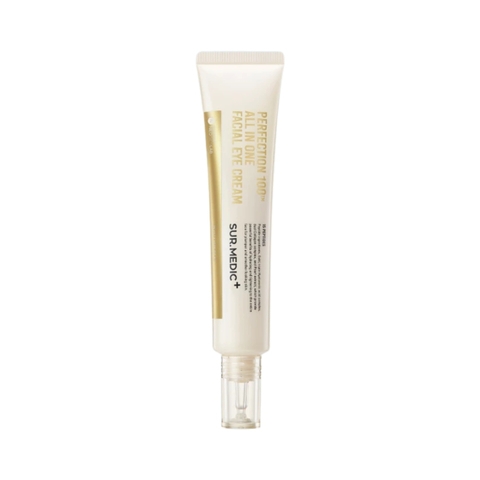 Kem Dưỡng Mắt Sur.Medic Cải Thiện Nếp Nhăn, Mờ Thâm Perfection 100™ All In One Facial Eye Cream 35ml
