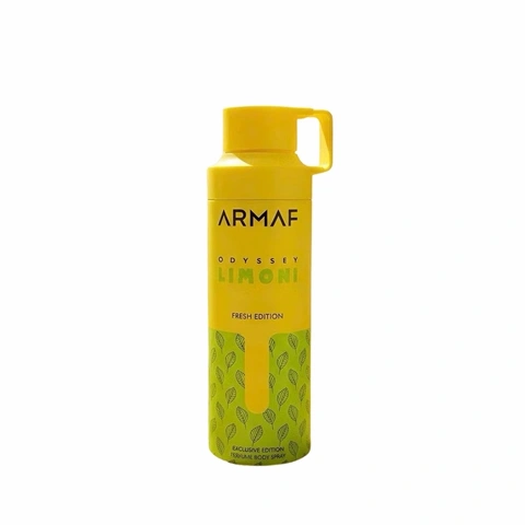 Xịt Thơm Toàn Thân Armaf Odyssey Limoni Body Spray 200ml (Fresh Edition)