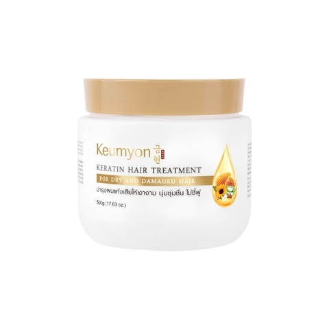 Kem Ủ Tóc Keumyon Keratin Giúp Tóc Chắc Khoẻ, Giảm Chẻ Ngọn Hair Treatment 500g (Nhập Khẩu)