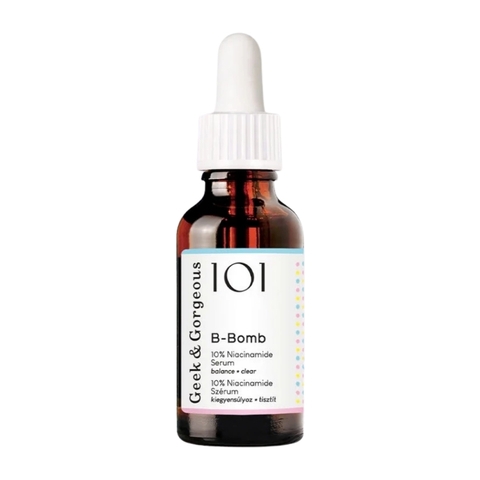 Tinh Chất Sáng Da Geek & Gorgeous 101 B-Bomb 10% Niacinamide Serum 30ml
