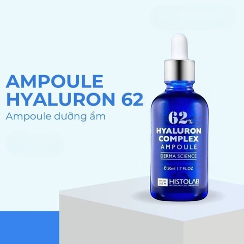 Tinh Chất Dưỡng Ẩm Histolab 62% Hyaluron Complex Ampoule 50ml