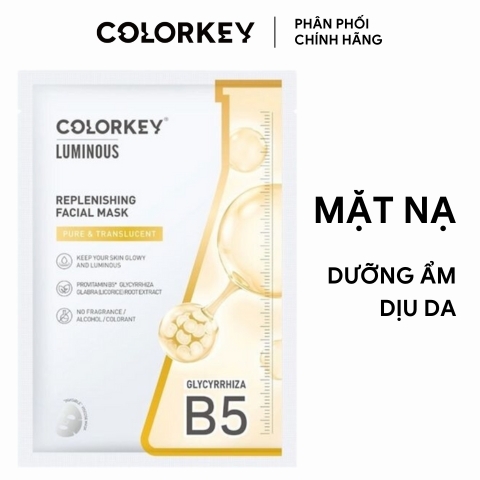 Mặt Nạ Dưỡng Ẩm Dịu Da Colorkey Replenishing Facial Mask 25ml