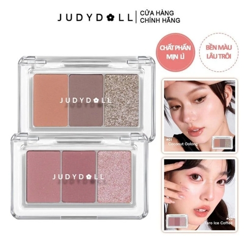Phấn Mắt 3 Ô Màu Judydoll Eyeshadow Palette 2.5g