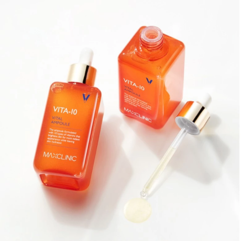 Tinh Chất Dưỡng Sáng, Mờ Thâm Maxclinic VITA 10 Vital Ampoule 100ml
