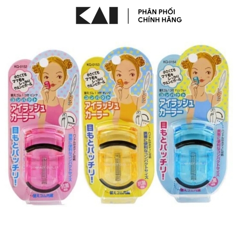 Bấm Mi Nhựa Giúp Cong Mi Kai Compact Eyelash Curler