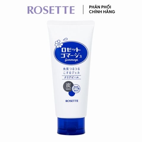Tẩy Tế Bào Chết Mặt Rosette Thu Nhỏ Lỗ Chân Lông Gommage Clear Peel (Xanh)