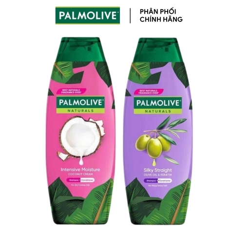 Dầu Gội Kèm Dầu Xả 2in1 Palmolive 180ml