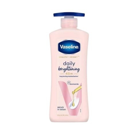 Sữa Dưỡng Thể Vaseline Intensive Care 3 Weeks 725ml (Vòi Xanh) - Daily Brightening