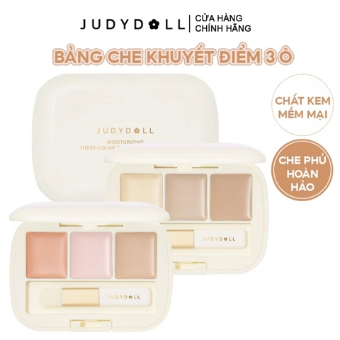 Bảng Che Khuyết Điểm 3 Màu Judydoll Three-Color Concealer Palette 2.7g