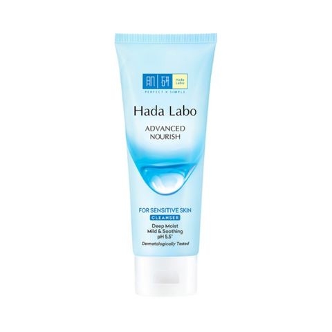 Gel Rửa Mặt Hada Labo Dưỡng Ẩm Cho Da Nhạy Cảm Advanced Nourish For Sensitive 80g
