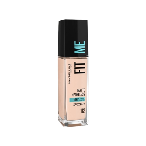 Kem Nền Maybelline Kiềm Dầu Chống Nắng Fit Me Matte + Poreless Foundation SPF22(Mẫu Mới)