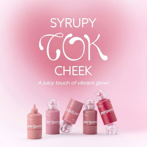 Phấn Má Dạng Kem Peripera Syrupy Tok Cheek 9g