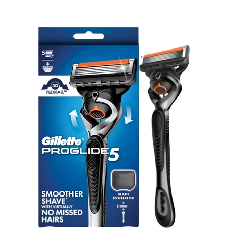 Dao Cạo Râu Gillette Proglide 5 (1 Cán + 1 Lưỡi + 1 Nắp)