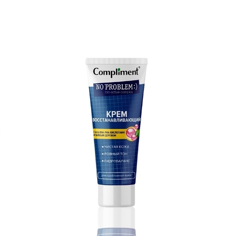 Kem Dưỡng Compliment Phục Hồi Da No Problem AHA-BHA-PHA-Tea Tree 50ml