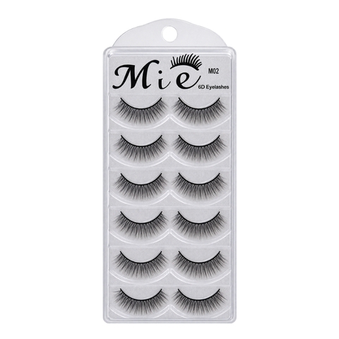Mi Giả Lông Chồn 5 Đôi MiE 6D Eyelashes - M02