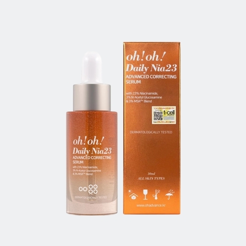 Tinh Chất Dưỡng Sáng Da, Mờ Thâm Oh!Oh! Daily Nia23 Advanced Correcting 30ml