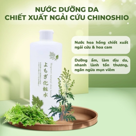 Nước Dưỡng Da Chiết Xuất Ngải Cứu Dokudami Mugwort Natural Skin Lotion 500ml