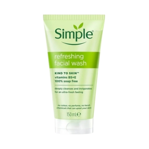 Sữa Rửa Mặt Simple Refreshing 150ml (Mẫu Mới)