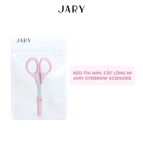 Kéo Tỉa Mày, Cắt Lông Mi Jary Eyebrow Scissors (Hồng)