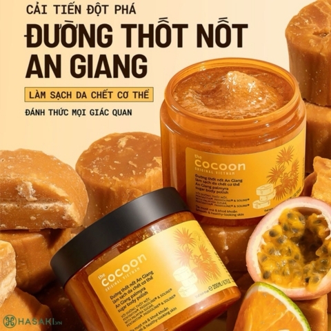 Tẩy Tế Bào Chết Body Đường Thốt Nốt An Giang Cocoon Palmyra Palm Sugar Body Polish 200ml