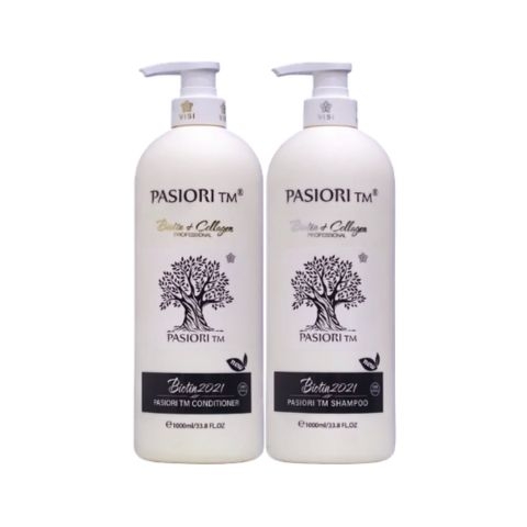Cặp Gội Xả Biotin & Collagen Voudioty Đen Hair Recover 2021 (Mẫu Mới)