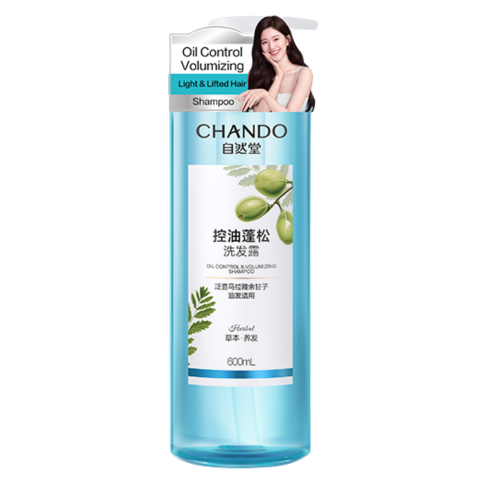 Dầu Gội Đầu Kiểm Soát Dầu, Làm Phồng Tóc Chando Himalaya Oil Control & Volumizing 600ml