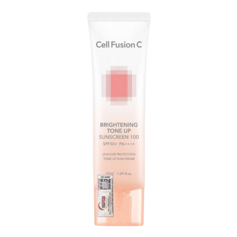 Kem Chống Nắng Cell Fusion C Brightening Tone Up Sunscreen 100 SPF50+ (Cam) (Mẫu Mới)