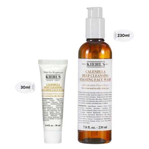 Sữa Rửa Mặt Kiehl’s Calendula Deep (Nhập Khẩu)